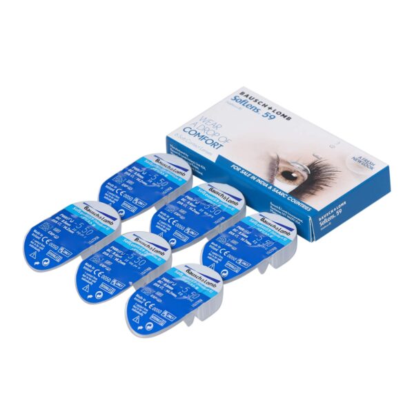 Bausch & Lomb Soflens 59 Monthly Contact Lens (6 LENS PACK)