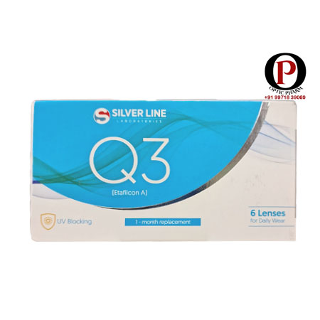 Q3 Bandage lens by silver line optic pharm