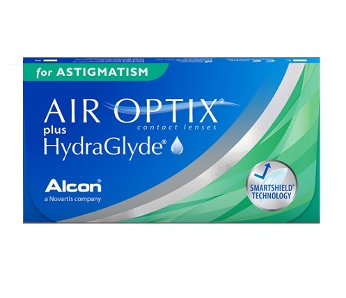 Air Optix Plus HydraGlyde for Astigmatism ( 3 Lenses / Box ) - Alcon